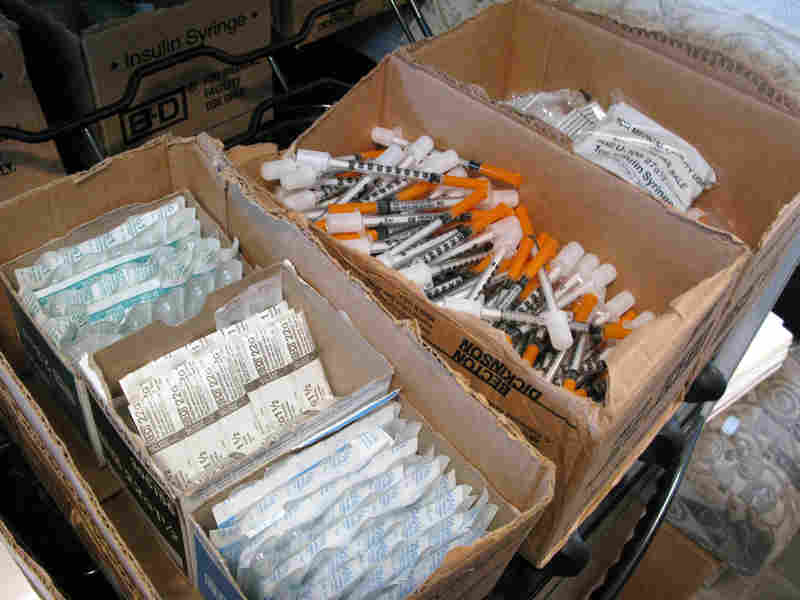 Needle exchange supplies